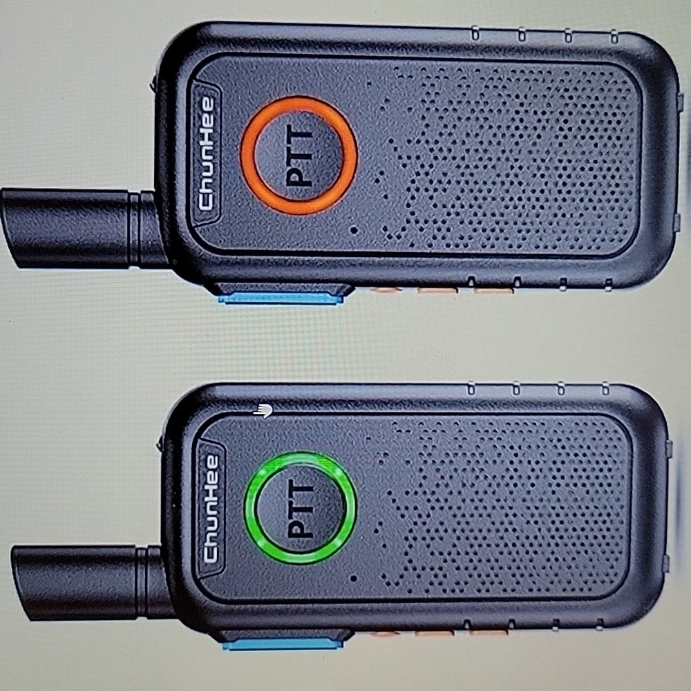 ChunHee wireless intercom system 2 way radio room to room/hiking 2 pack New…